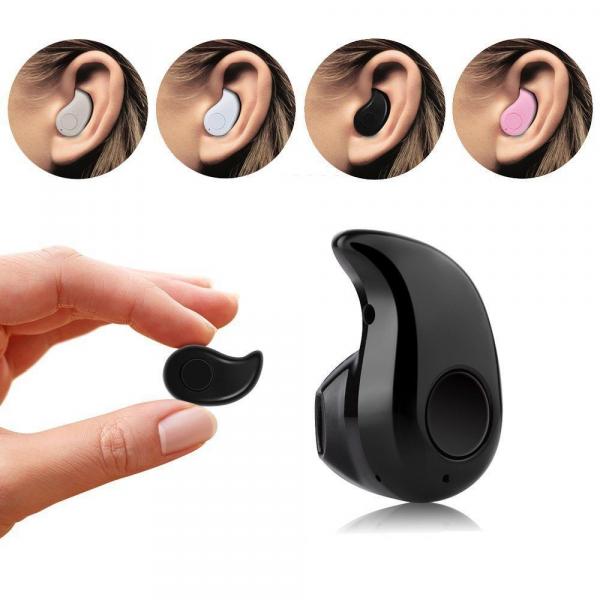 Mini Fone de Ouvido Sem Fio Bluetooth V4.0 Micro Menor do Mundo - Feir