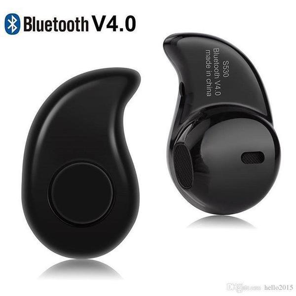 Mini Fone de Ouvido Sem Fio Bluetooth V4.0 Micro Menor do Mundo - Preto - M&C