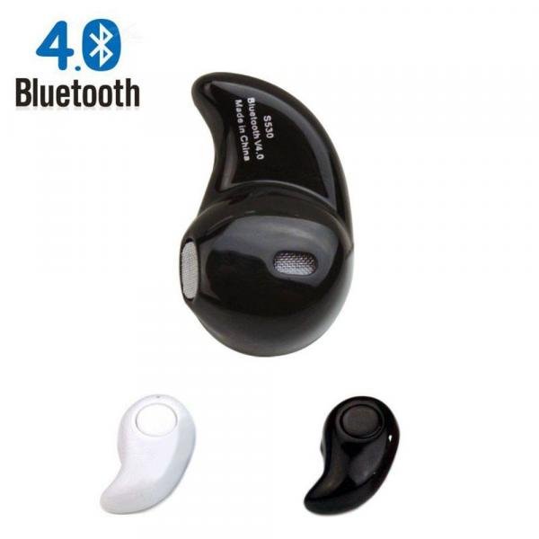 Mini Fone de Ouvido Sem Fio Bluetooth V4.0 Micro BRANCO - Sam