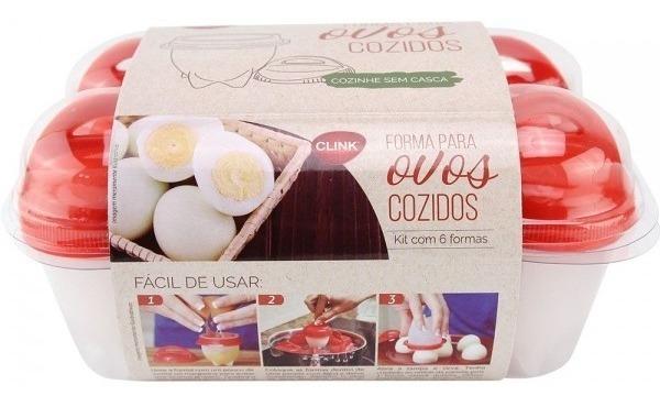 Mini Formas para Fazer Ovos Cozidos Egglettes - Clink