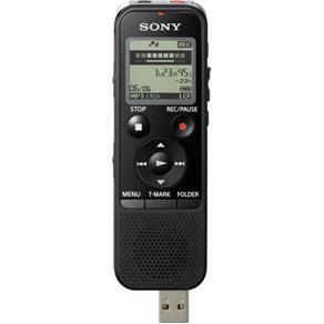 Tudo sobre 'Mini Gravador Digital Sony ICD-PX240 com 4Gb de Memória Interna'