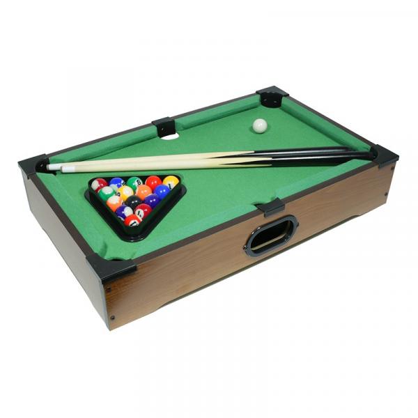 Mini Jogo de Snooker (Sinuca / Bilhar) 51x31x9 Cm - Tabletop