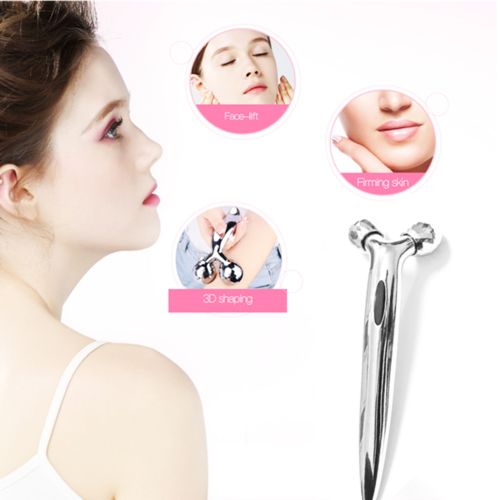 Mini Massageador Portátil Manual 3D Lifting Facial