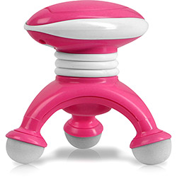 Mini Massageador Portátil Rosa - NOV 31 - HoMedics