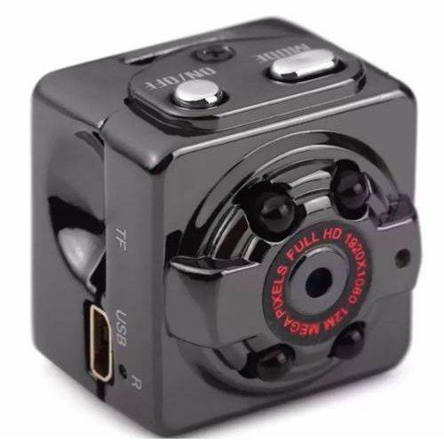 Mini Micro Câmera Espiã Infravermelho Visão Noturna Espião