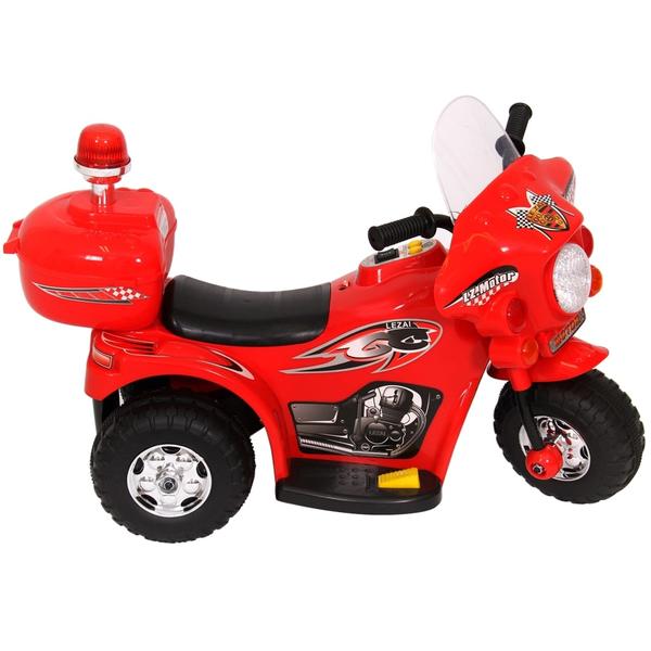 Mini Moto Eletrica Infantil Policia 6V 18W Vermelha BW002VM Importway
