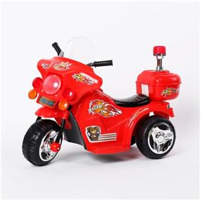 Mini Moto Eletrica Infantil Vermelha - Bateria Recarregável de 6V - Import Way