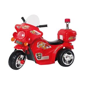Mini Moto Elétrica Police BW006 - Vermelha