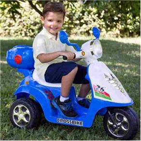 Mini Moto SCOOTER Elétrica Infantil Sunny Azul 6v Brink