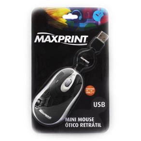 Mini Mouse Maxprint Óptico Retrátil USB - 606563