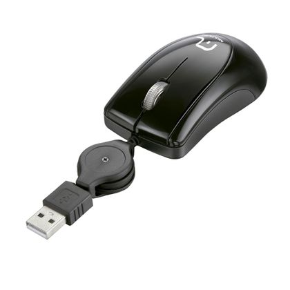 Mini Mouse Multilaser Preto - MO205 MO205