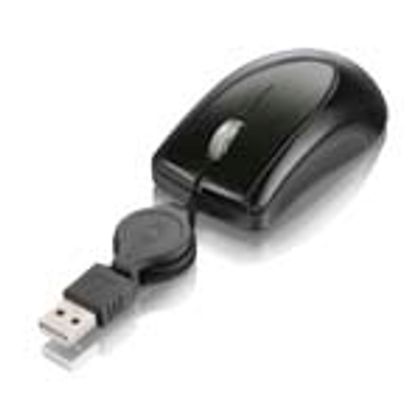 Mini Mouse Multilaser Retrátil USB com Scroll - MO048 MO048