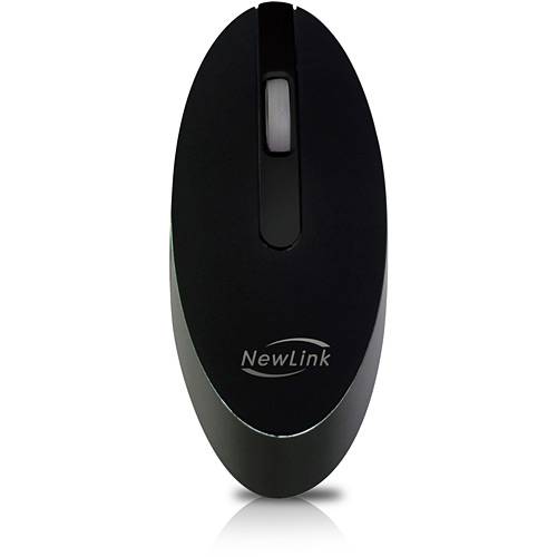 Mini Mouse S/ Fio C/ Bateria de Lítio Style Preto - NewLink