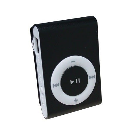 Mini MP3 Player SD CARD Preto - Importado