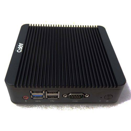 Mini Pc Industrial Arfo Mod. Ar-1210, I3, 4gb, Ssd120, 1 Serial, 4 USB, 2 Lan, Padrão Vesa