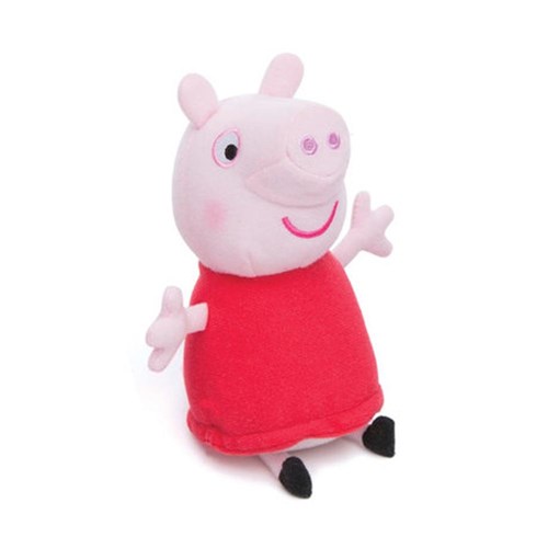Mini Pelúcia Boneca Peppa Pig E Seus Amigos Estrela
