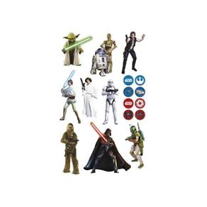 Mini Personagens Decorativos Star Wars - 10 Unidades