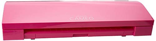 Mini Plotter de Recorte Silhouette Cameo 3 Rosa Pink Eletric C/Glitter + Curso Online Completo