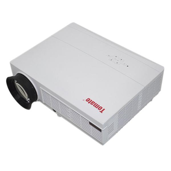 Mini Projetor de Led Full HD Datashow 3000 Lumens Home Cinema 1080p USB Até 120 Tomate Mpr-2002