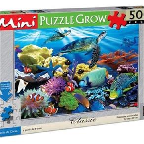 Mini Puzzle Classic 500 Peças Quebra Cabeça da Grow
