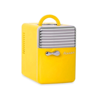 Mini Refrigerador e Aquecedor Fixxar - Amarelo