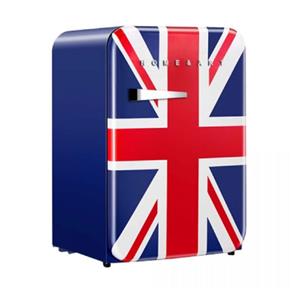 Mini Refrigerador Home&Art Retrô UK, HA130RD.UK, 106 L