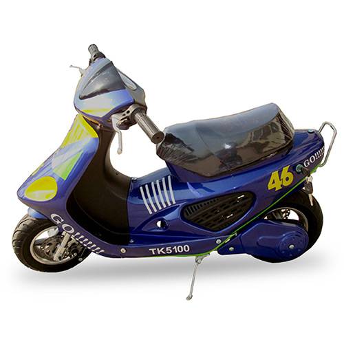 Tudo sobre 'Mini Scooter TK-5100B 49cc 2T Azul - Track Bikes'