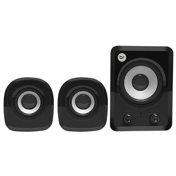 Mini Subwoofer Bright 2.1, USB - 0590 - Lognet Informática - Loja