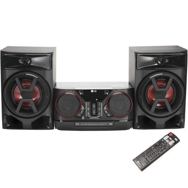 Tudo sobre 'Mini System LG XBOOM CK43 Sound Sync Wireless / Bluetooth, 220 Watts'