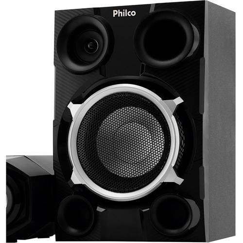 Mini System Philco Ph470bt Preto Bluetooth com CD Player Rádio FM USB Aux In MP3 - 400W