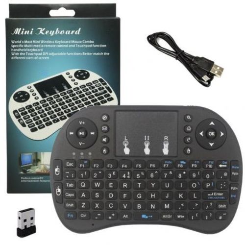 Mini Teclado Wireless Keyboard Mouse Smart Tv Mwk08