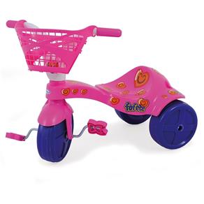 Mini Triciclo Infantil Fofete com Cestinha Xalingo