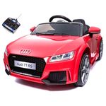 Mini Veículo Audi Tt Rs 12 Volts Carro Elétrico 2x1 Controle Remoto Bel Brink 921800