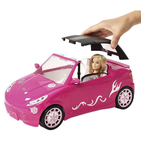 Mini Veículo Barbie Real Salão do Automóvel Ckp80 Mattel
