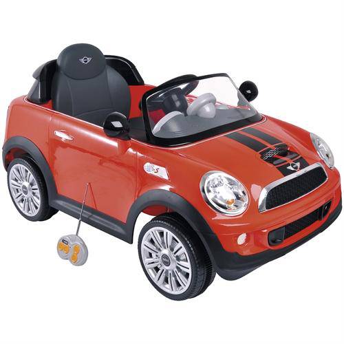 Tudo sobre 'Mini Veículo Carro Elétrico Mini Cooper S Coupe Vermelho Kiddo'