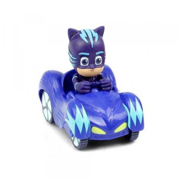 Mini Veículo com Personagem PJ Masks Menino Gato DTC
