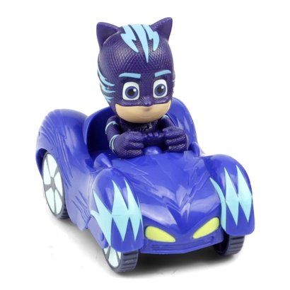 Mini Veículo com Personagem - PJ Masks - Menino Gato - DTC