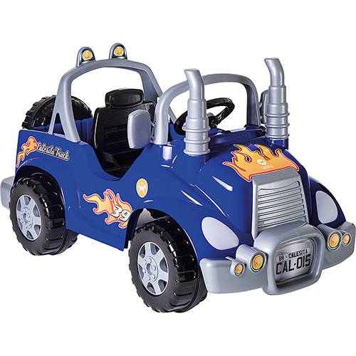 Tudo sobre 'Mini Veículo Infantil a Pedal Caminhão Azul - Calesita'