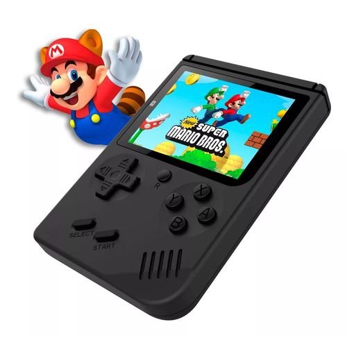 Mini Vídeo Game Boy Portátil G4 400 Games Sup Clássico Preto