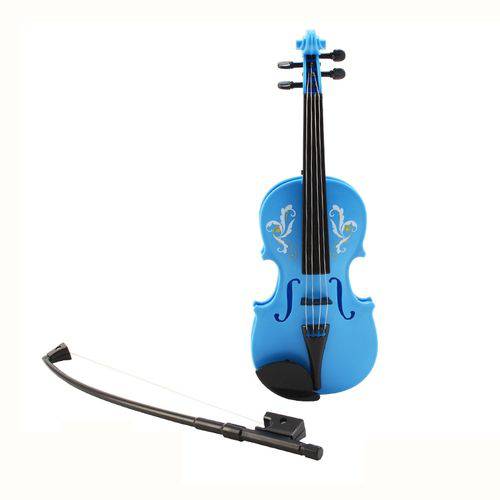 Mini Violino Infantil para Iniciantes Acustico com 4 Cordas e Arco