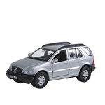 Miniatura de Metal Carro Mercedes Benz ML 320 Cinza Maisto