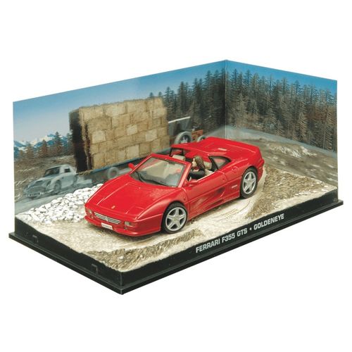 Tudo sobre 'Miniatura - Ferrari 355 - James Bond - Escala 1:43'