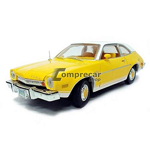 Miniatura Ford Pinto 1974 Amarelo Motormax 1/24
