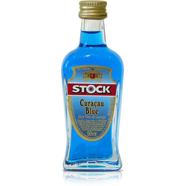 Miniatura Licor Stock Curaçau Blue 50ml