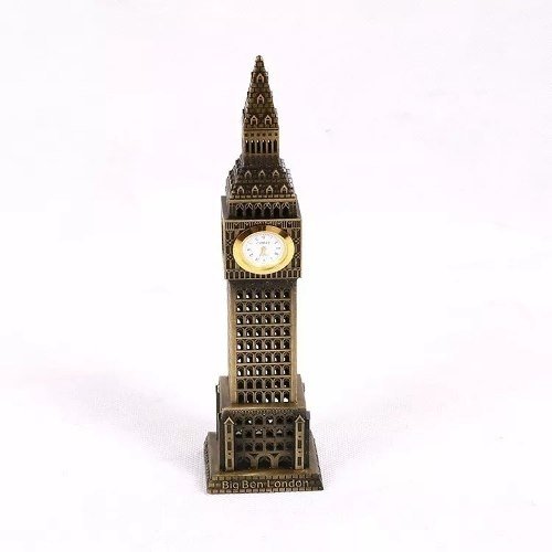 Miniatura Relógio Big Ben Londres Metal
