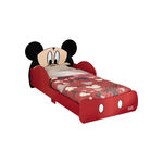 Minicama Pura Magia Mickey Disney Vermelha e Preta