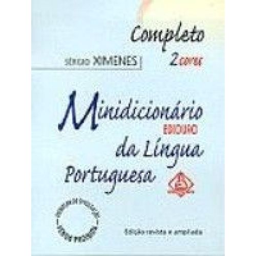 Minidicionario Ediouro da Lingua Portuguesa - 1