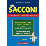 Minidicionario Sacconi Da Lingua Portuguesa - 11ª Ediçao