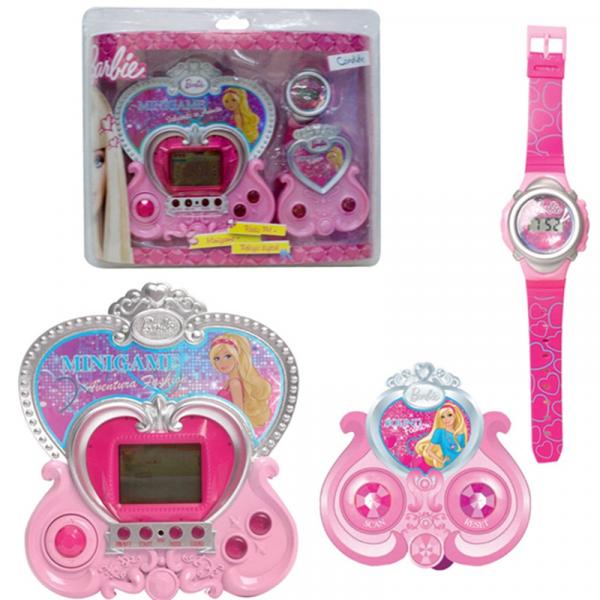 Minigame, Relógio e Rádio FM - Barbie - Candide