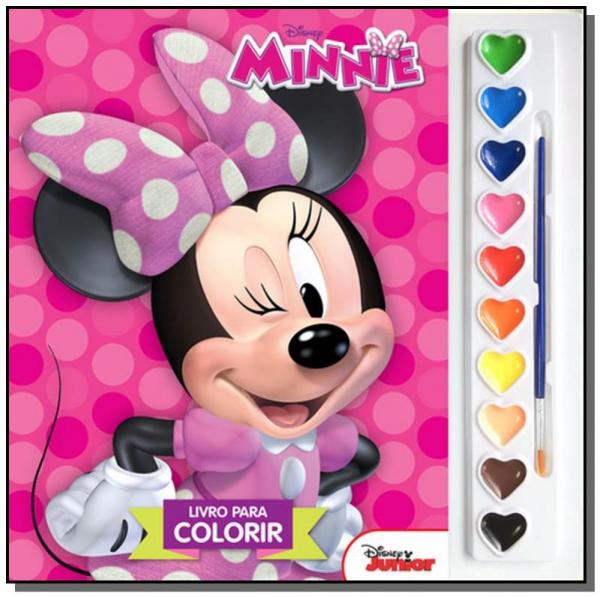 Minnie - Livro para Colorir - Dcl
